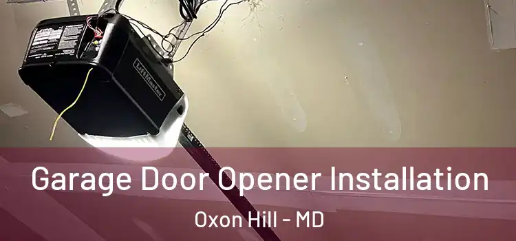  Garage Door Opener Installation Oxon Hill - MD